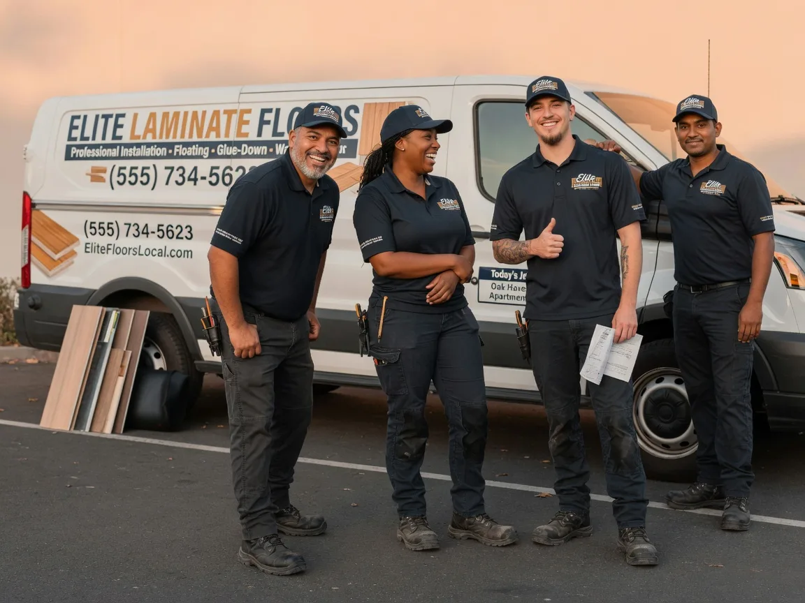 Laminate flooring installation company in Hardy, IA